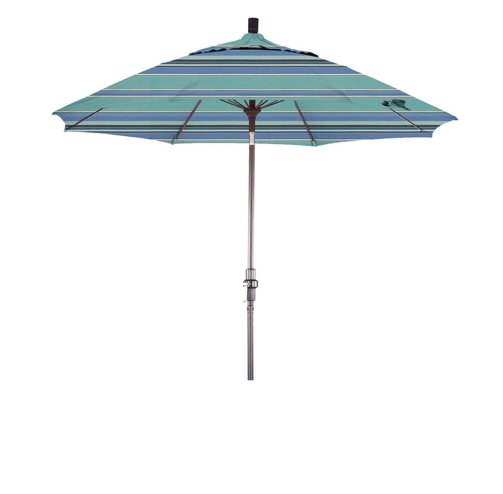 9& Fiberglass Collar Tilt Market Umbrella E439753
