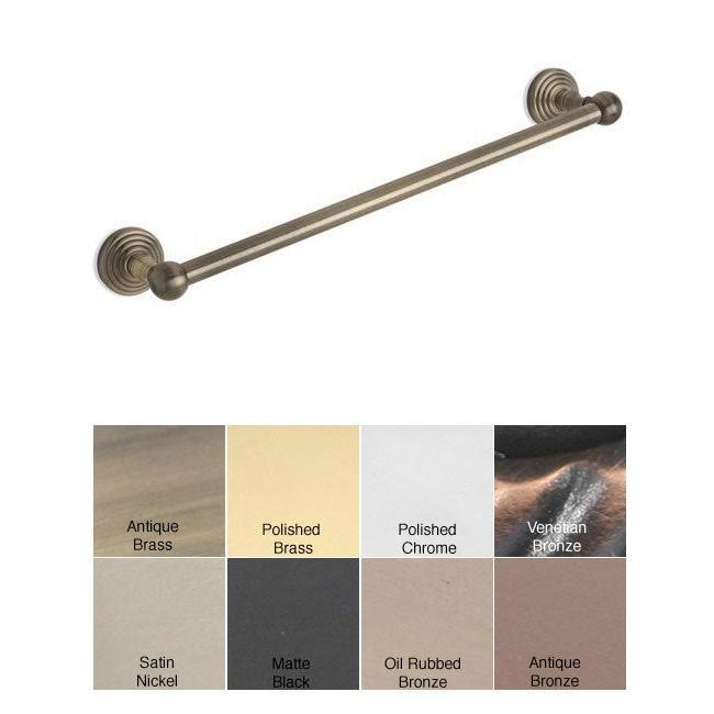Matte Black 18 inch Towel Bar J23924