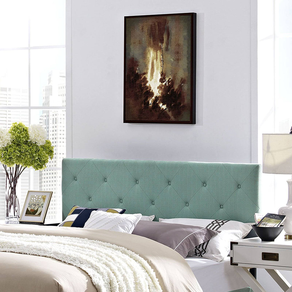 Wheatgrass Fabric Headboard, Full J424