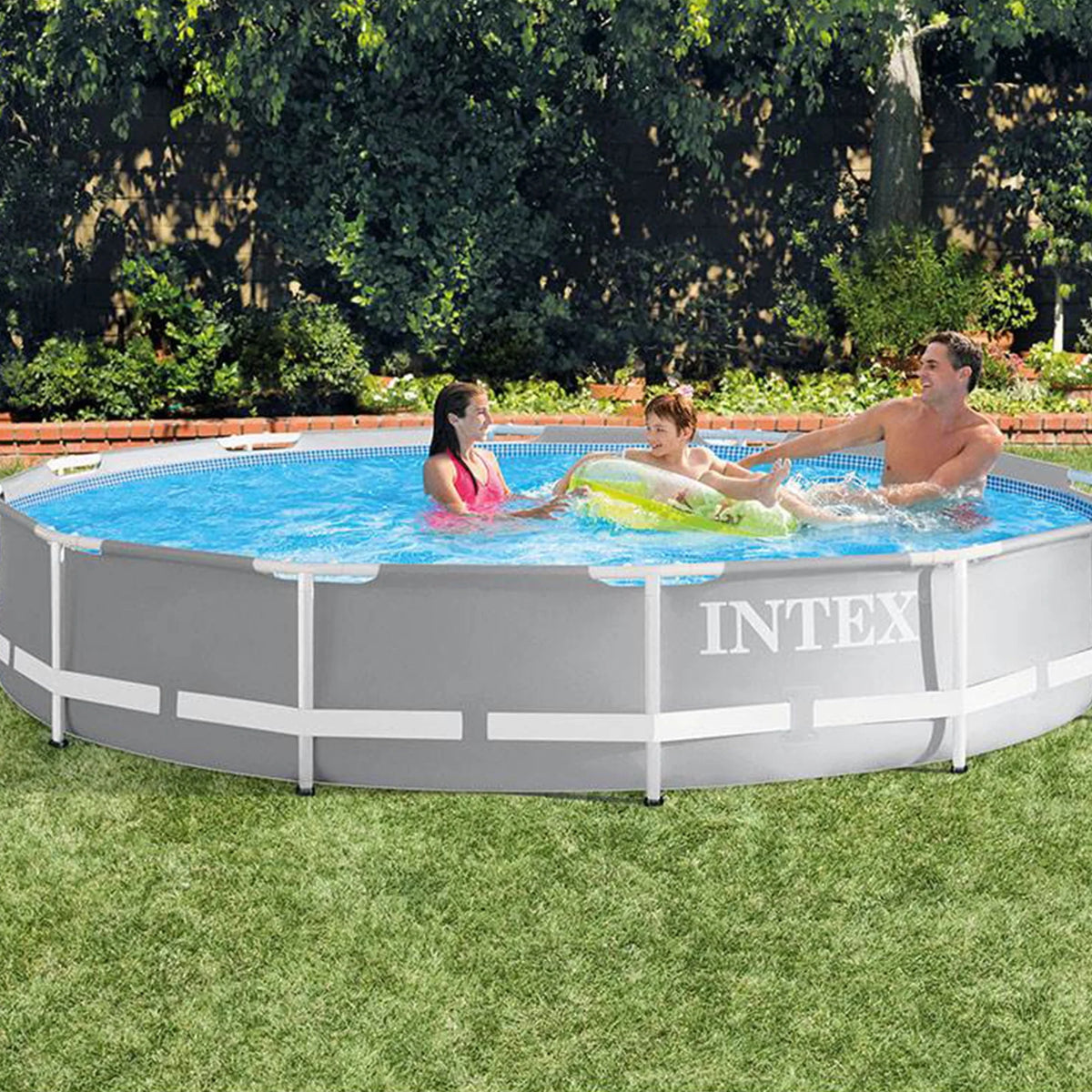 12ft x 30in Above Ground Pool Set with Cover E534