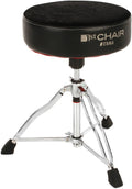 Black Round Drum Throne with Cloth Top Seat X491