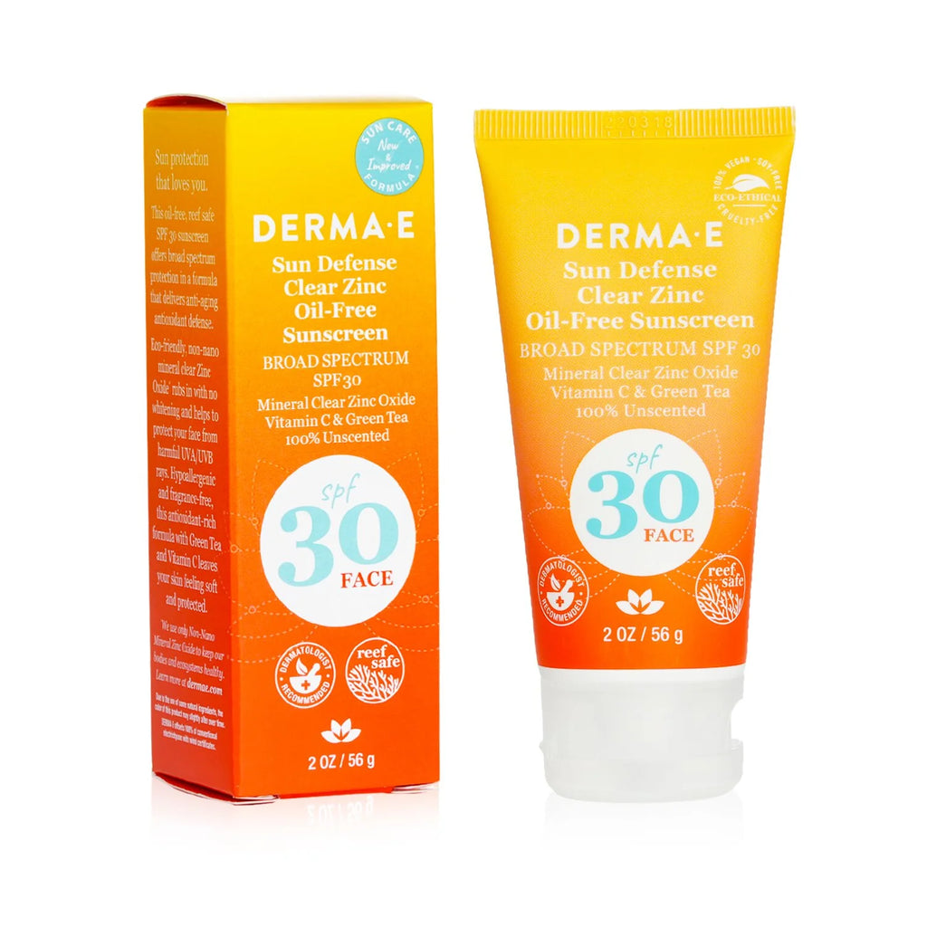 Clear Zinc Oil Free Sunscreen SPF 30 Face 56g/2oz D29379