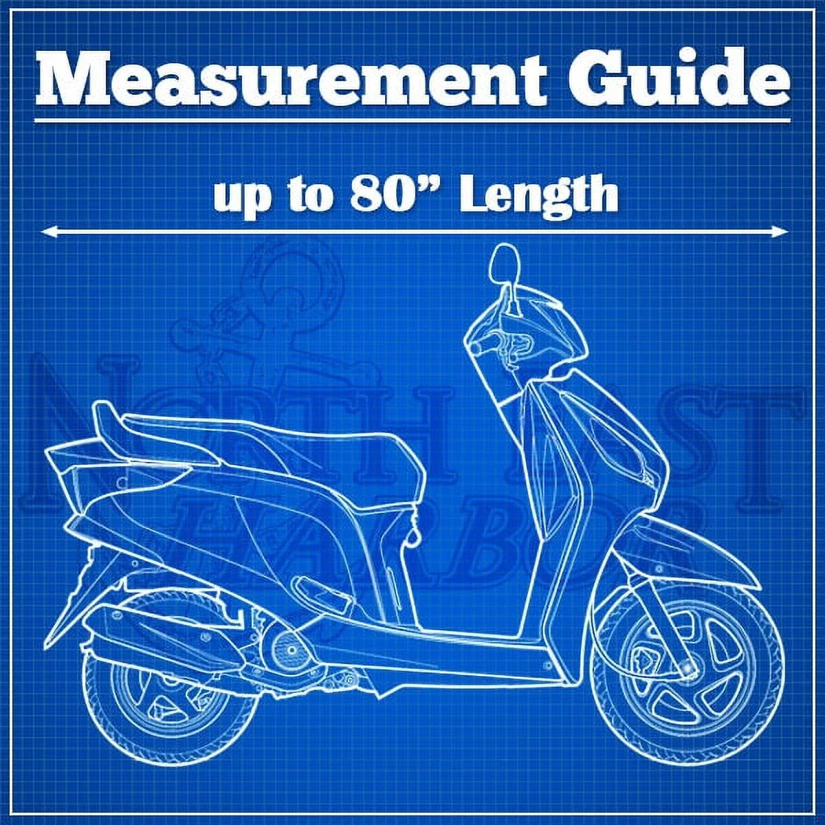 Heavy Duty 4 Layer Motorcycle Storage Cover Z9090