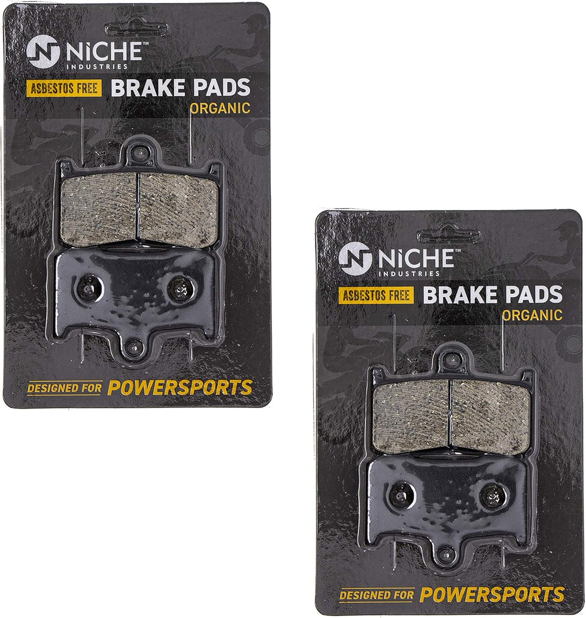 Organic Brake Pad Set Pack of 2 J777