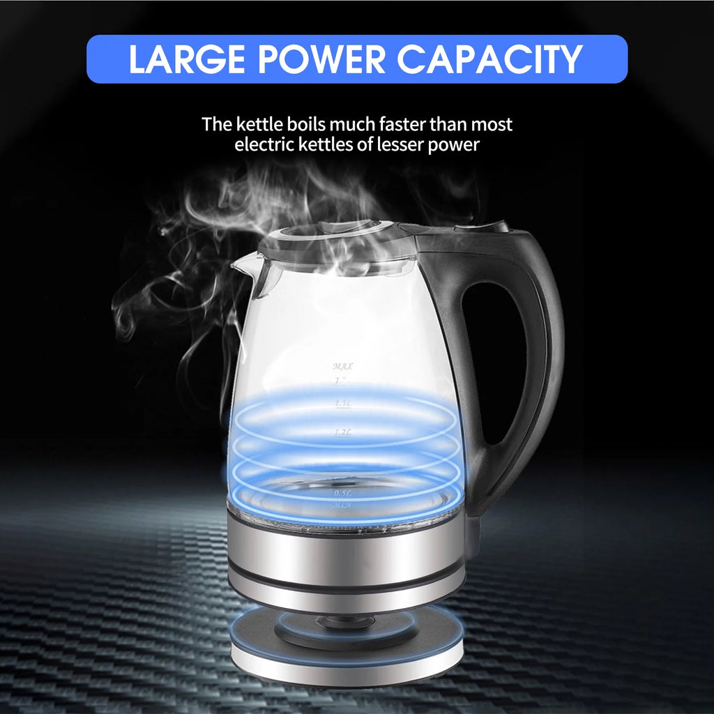 1.7L 1500W Glass Electric Kettle S68068