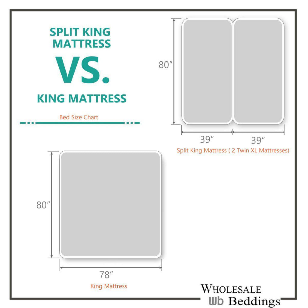 Adjustable Split King Bamboo Sheets Linen O7685