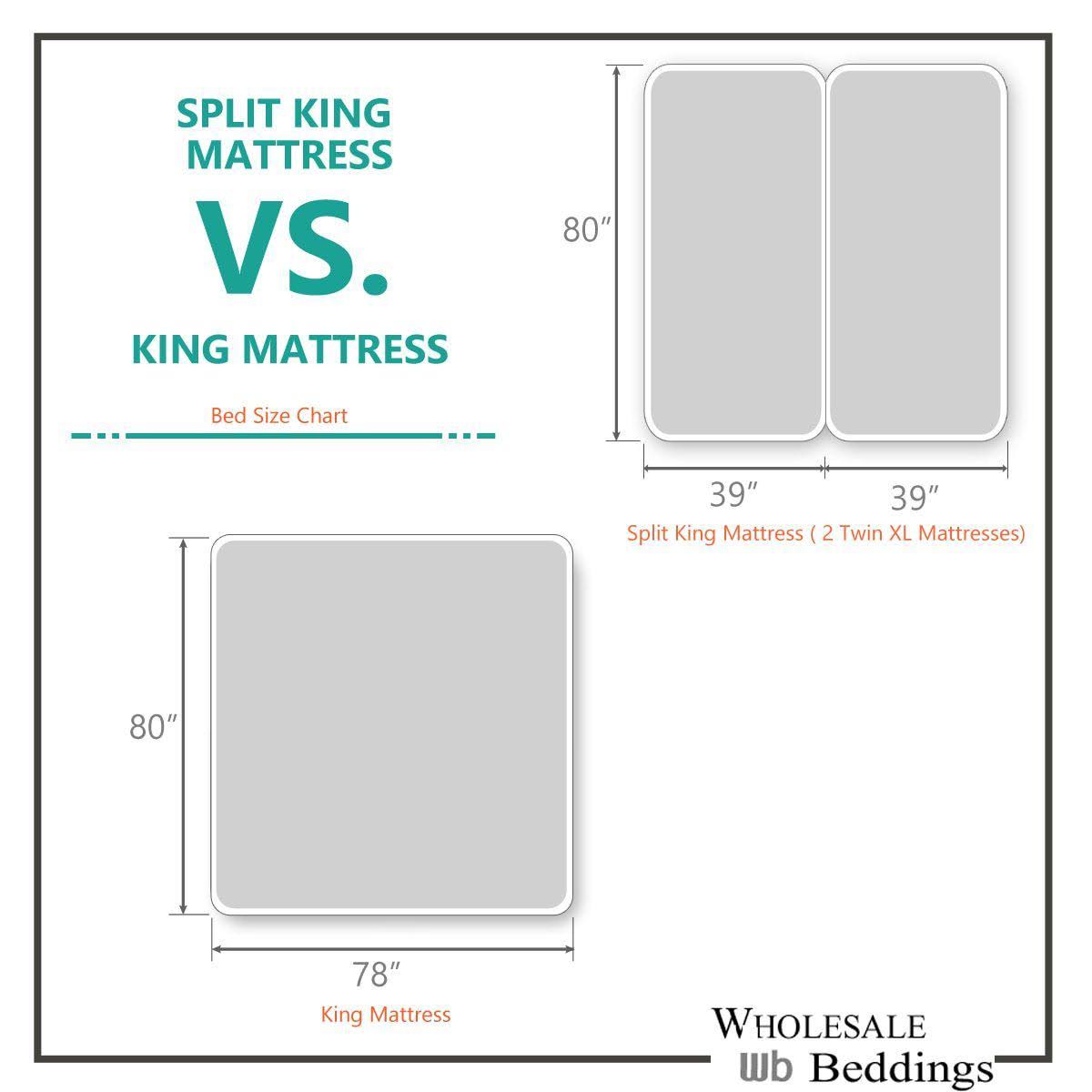 Adjustable Split King Bamboo Sheets Linen O7685