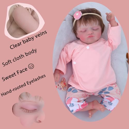 18 Inch Handmade Lifelike Reborn Baby Doll with Gift Box D68803
