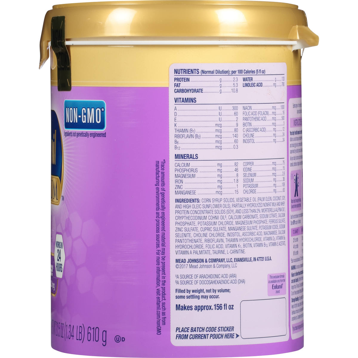 Baby Formula Powder 21.5 oz B27143