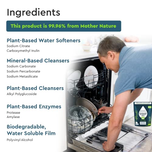 Natural Dishwasher Detergent Pods 50 Count S488101