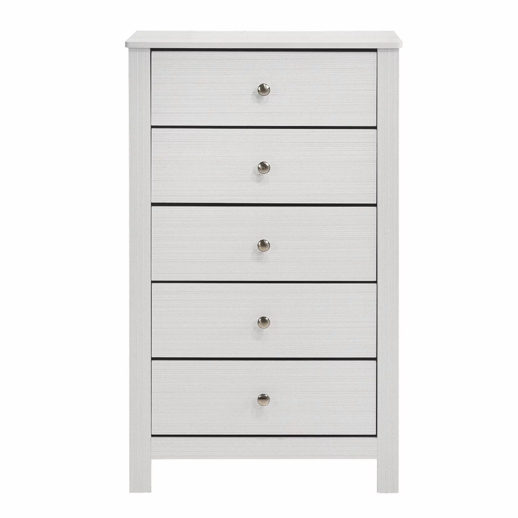 White 5-Drawer Chest M53601
