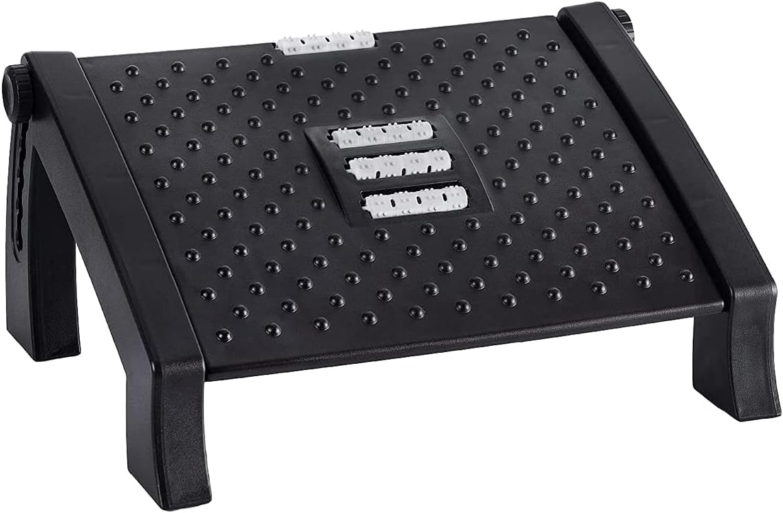 Adjustable Height Foot Rest with Massage Surface E360