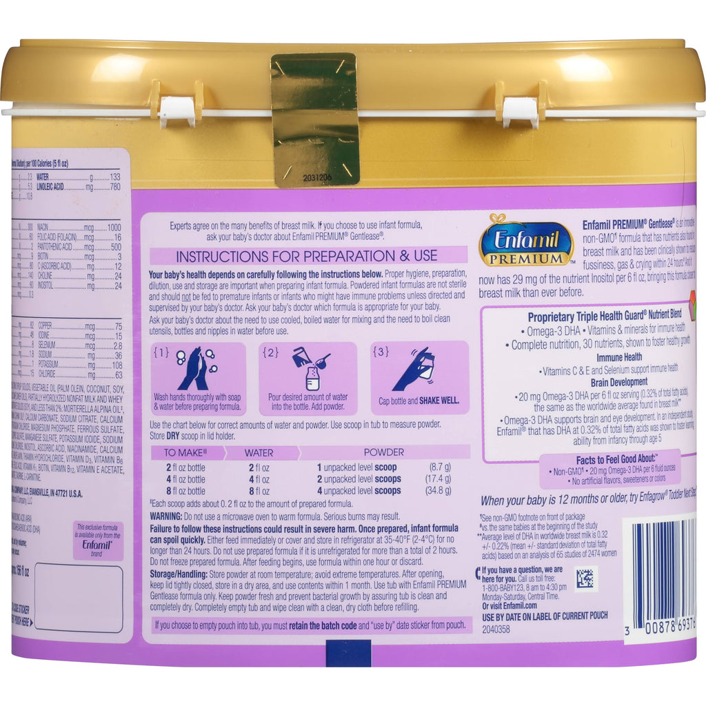 Baby Formula Powder 21.5 oz B27143