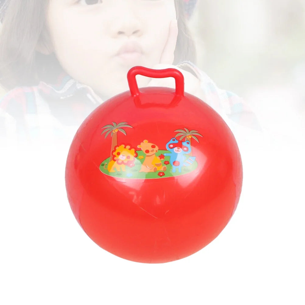 Children Inflatable Bounce Jumping Hopper Hop Ball 25cm R384946