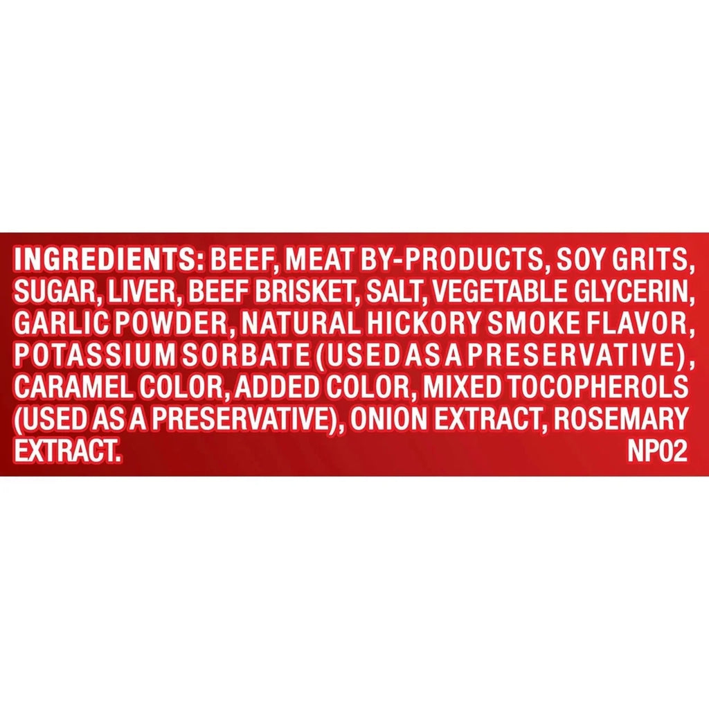 Dog Treats with Real Beef Brisket Hickory Smoked Flavor 46 Ounce Z28069