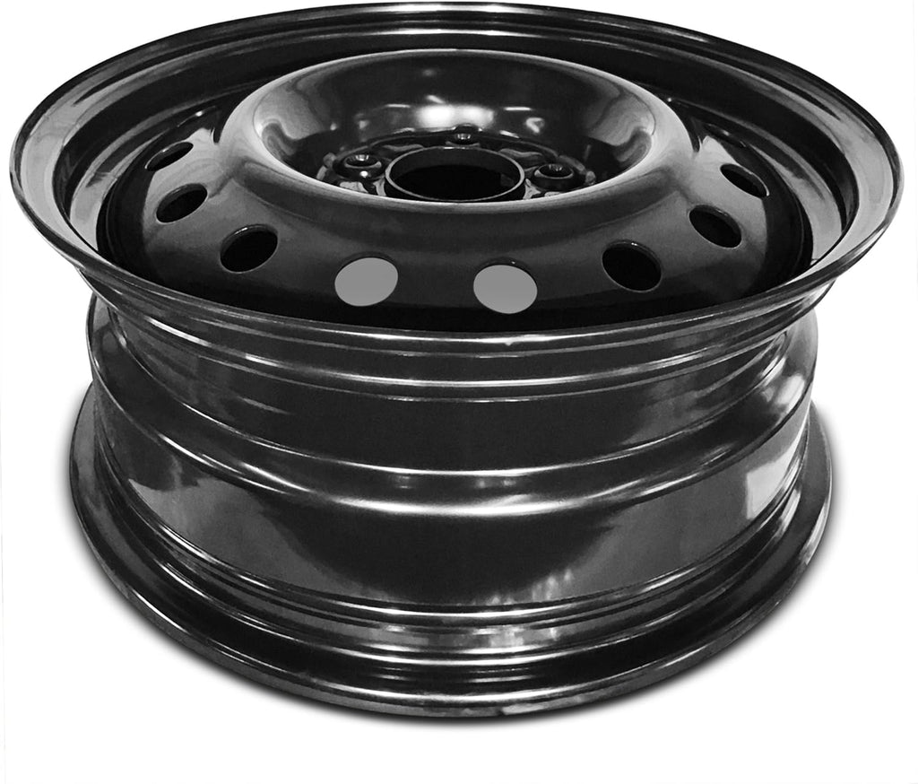 16 Inch 5 Lug Black Steel Wheel F45243