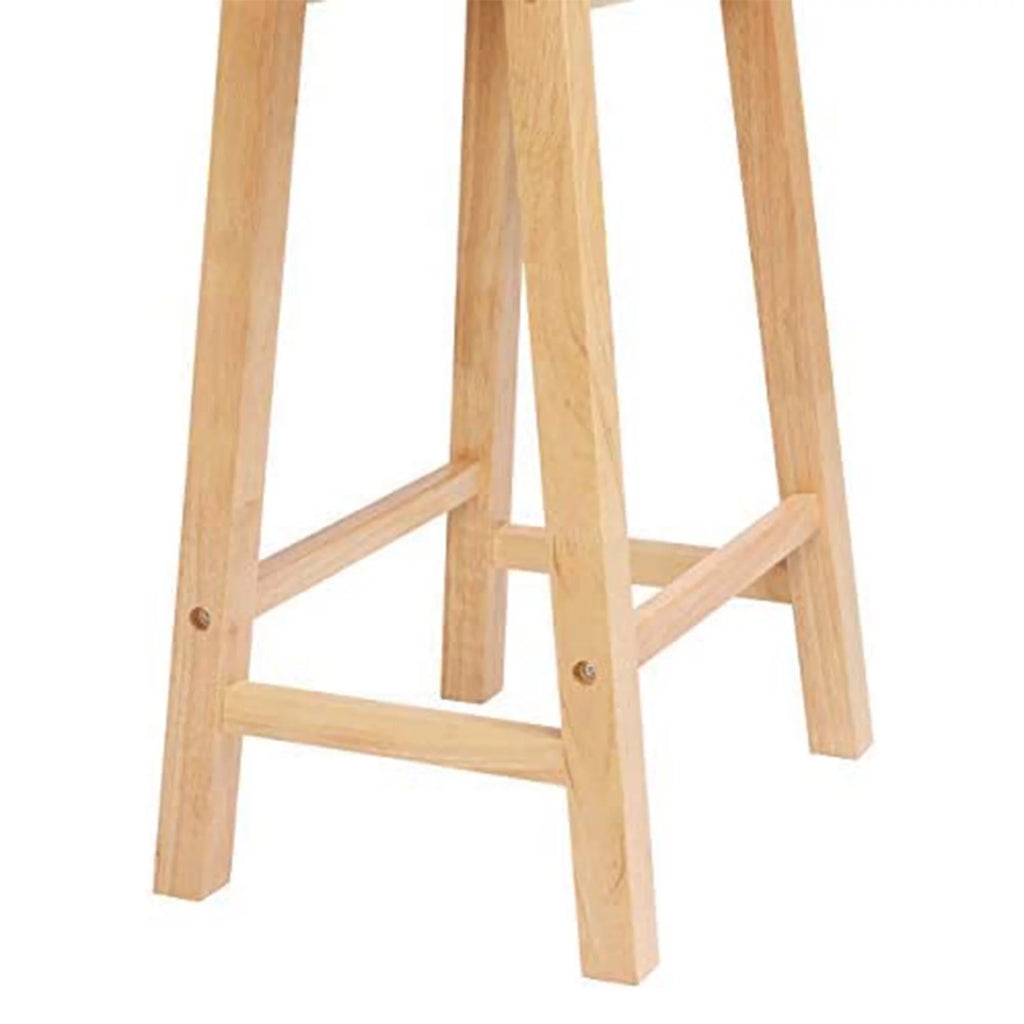 Natural 29In Wood Kitchen Counter Stools 5 Pack U5258