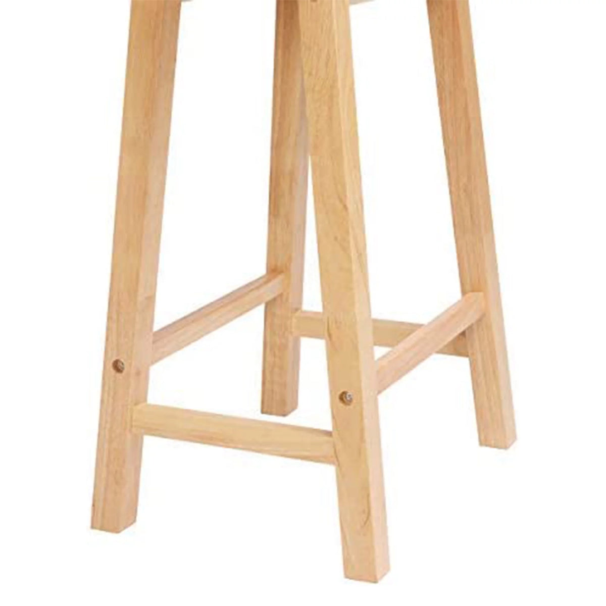 Natural 29In Wood Kitchen Counter Stools 5 Pack U5258