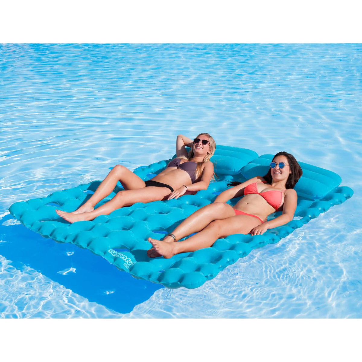 Lime Double Pool Mattress T3043