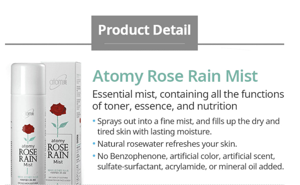 Rose Rain Mist 130ml G566