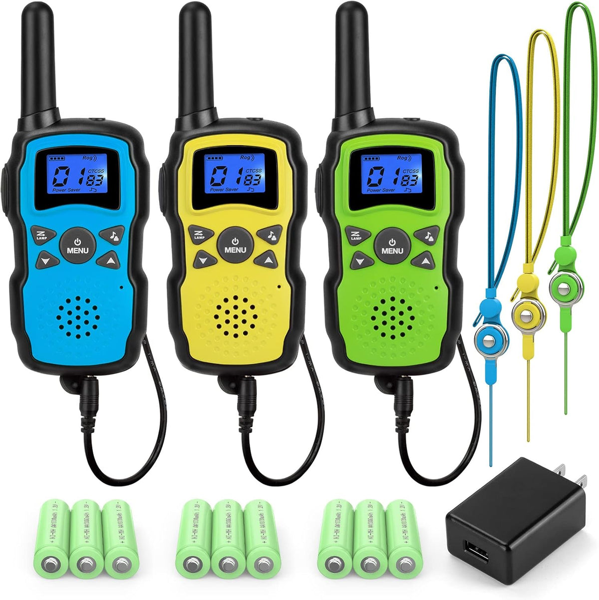 Rechargeable 3 Pack 2 Way Radio R907424