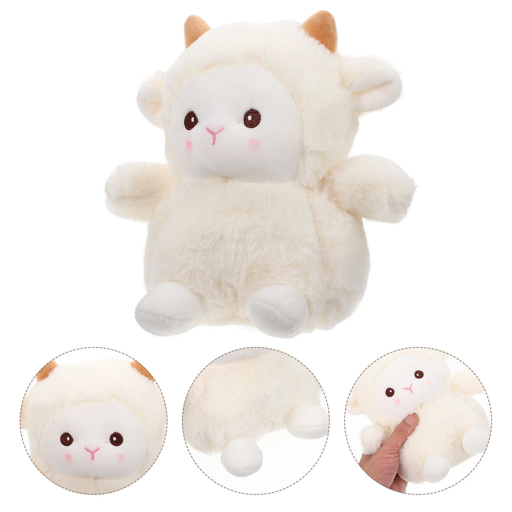 Plush Dog Toys Stuffed Lamb Chew Ball U96681