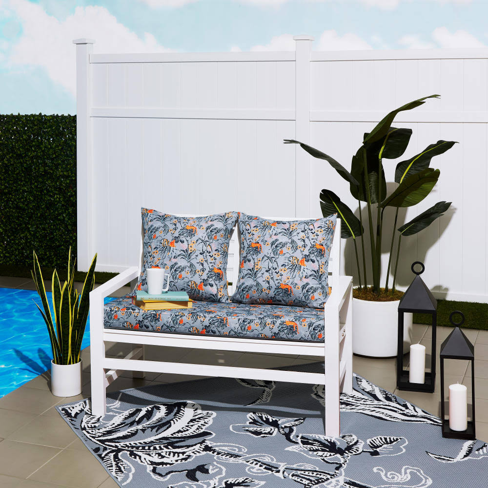 Water-Resistant Patio Bench Cushion C63778