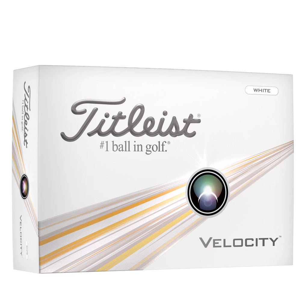 2022 Velocity Golf Balls, 12 Pack, White K5023