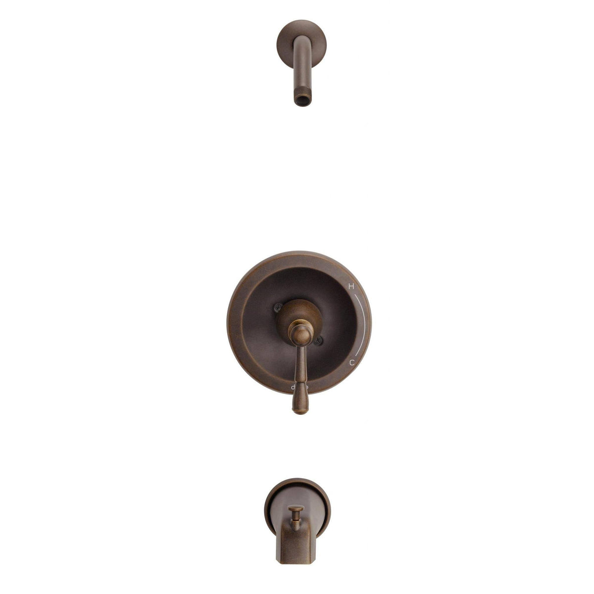 Tub & Shower Trim Kit - Tumbled Bronze Q2833