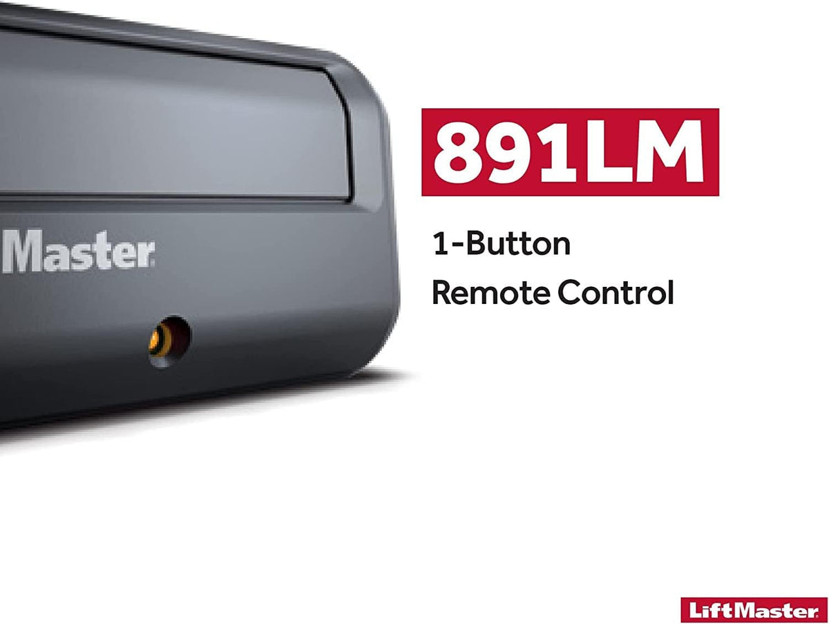 Black 1 Button Garage Door Opener Remote Control R1889