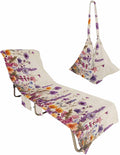 Beach Chair Cover with Side Pockets, 1 PCS C95369