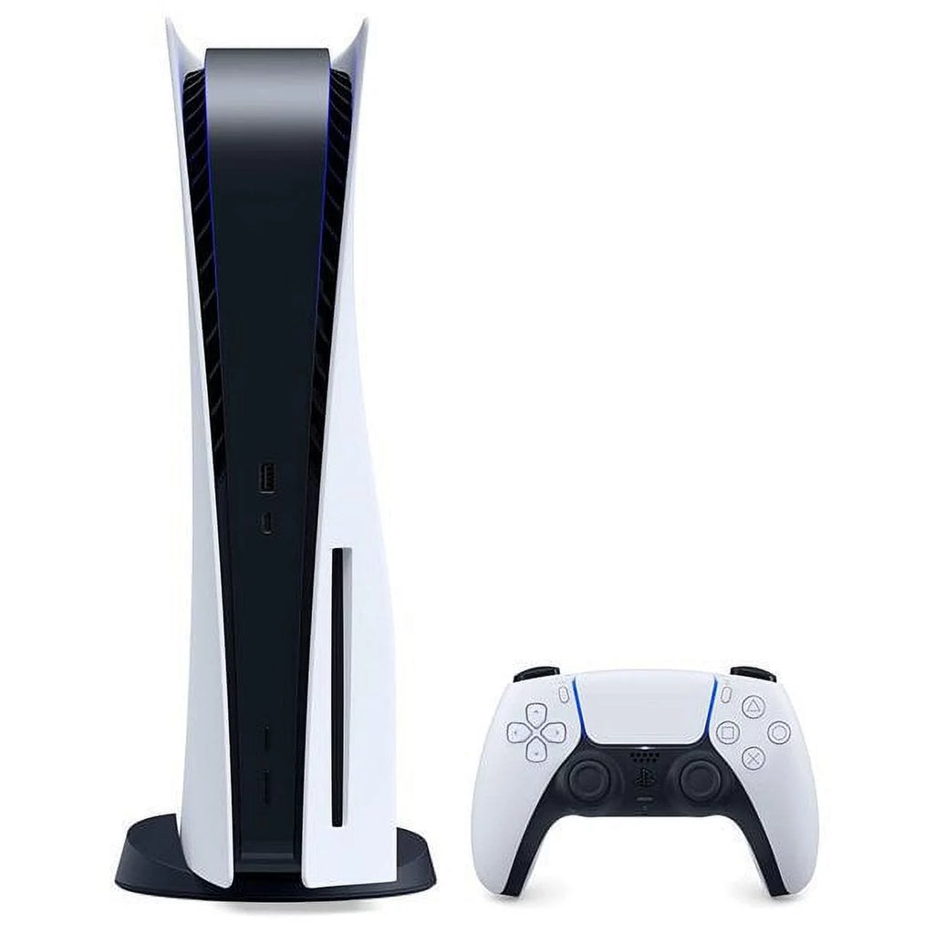 PlayStation 5 Gaming Console Disc Version Bundle with Silicone Controller Cover Skin V8693