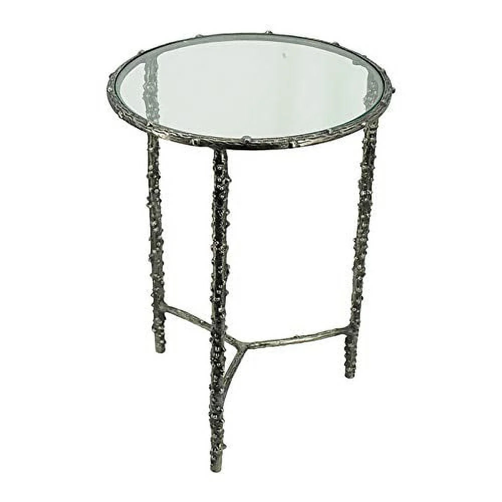 Silver Set of 2 Side Table K2706
