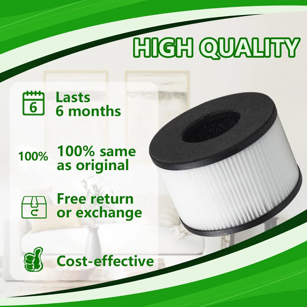 True HEPA Filter with Pre-Filter Activated Carbon Filter F932314