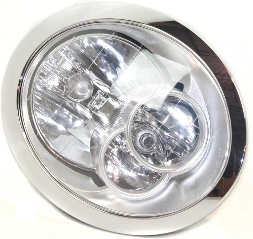 Mini Cooper Headlight Assembly Driver Side with Bulbs J5332