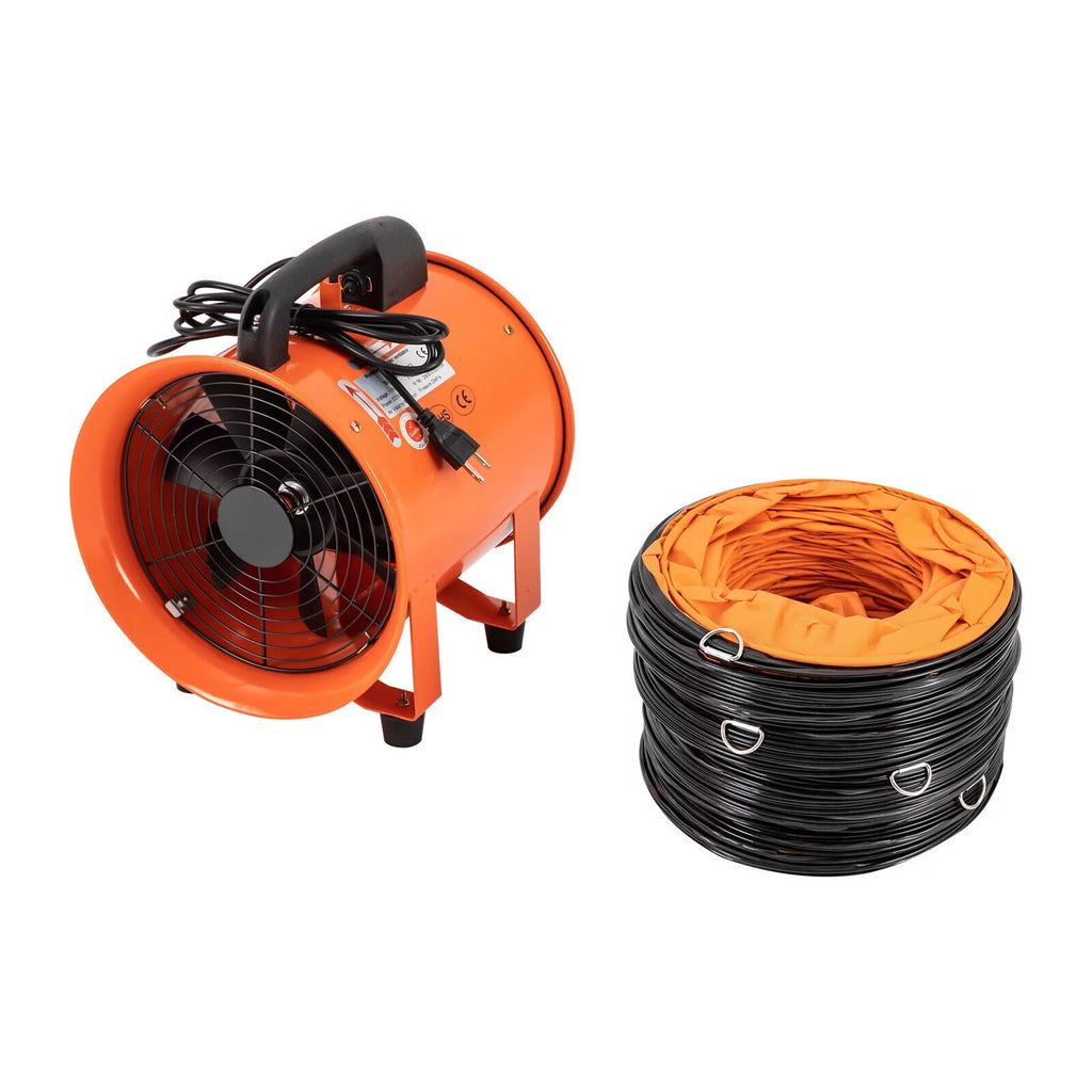 10" Industrial Extractor Fan Blower with 10M Duct Hose E581483