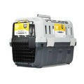 Grey 2-Door Pet Kennel K8987