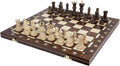 Handmade European Wooden Chess Set with 21 Inch Board T737120