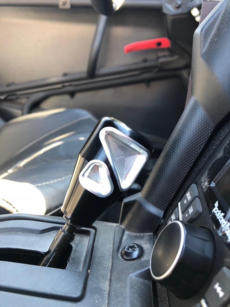 Black Anodized Aluminum Shifter Knob Pack of 2 X294
