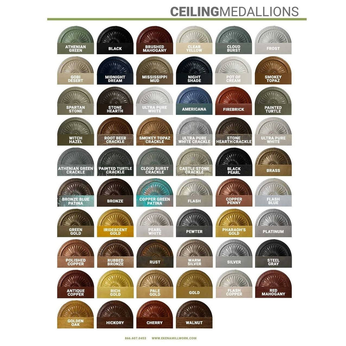 Ceiling Medallion W8634