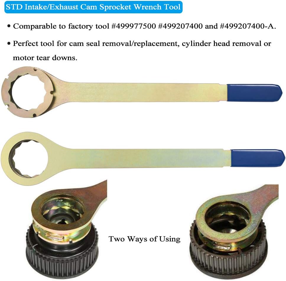 Cam Sprocket Install and Remove Wrench Tool M484883