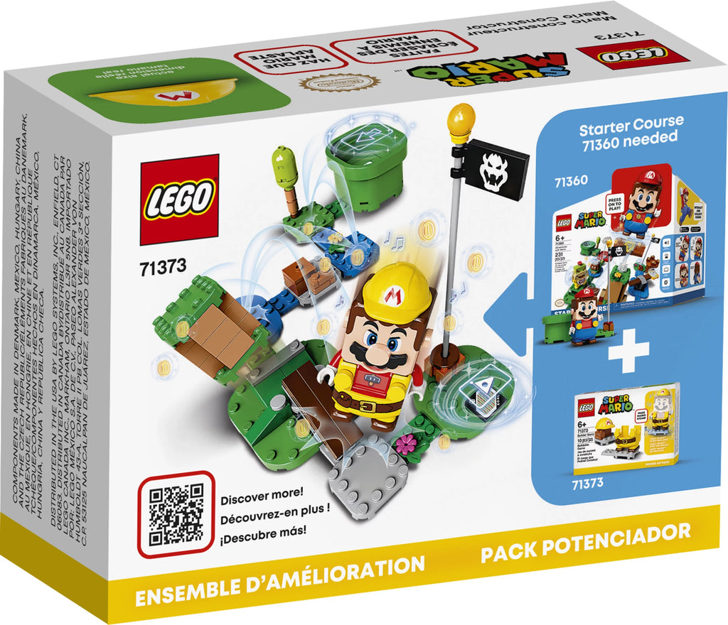 10 Piece LEGO Builder Mario Power-Up Pack Q7470