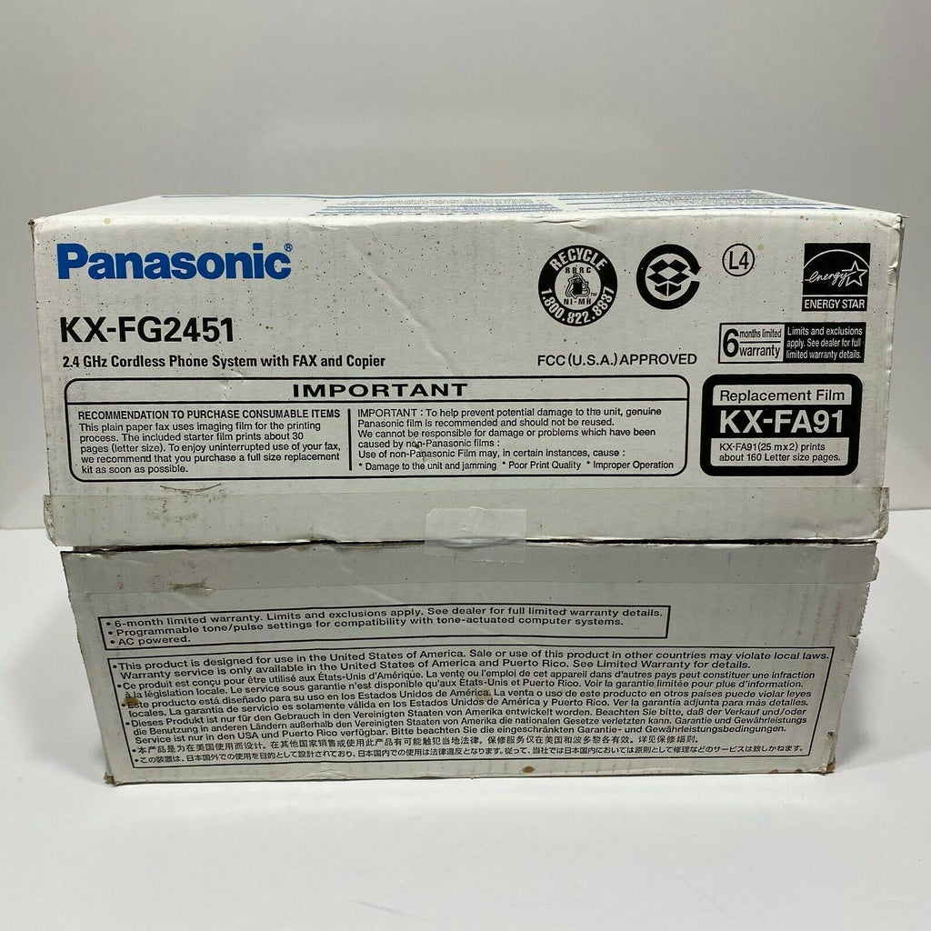 Plain Paper Fax Copier with 2.4 GHz Cordless Phone J439