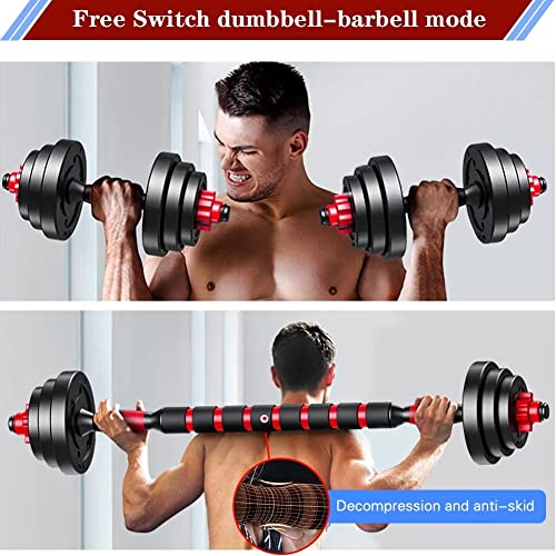 Adjustable Dumbbells Set of 2, 20/30/40/60/80lbs T7455