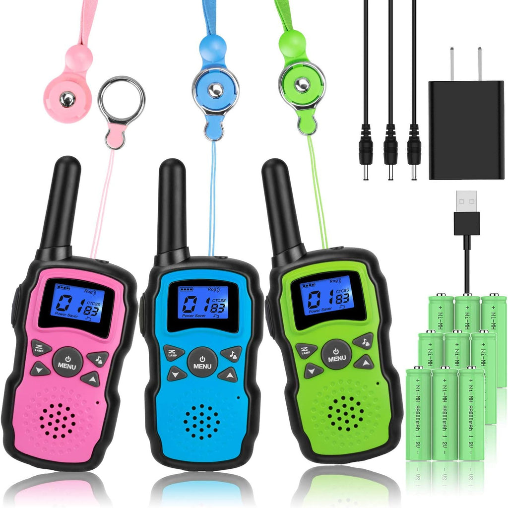 Rechargeable 3 Pack 2 Way Radio R907424