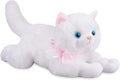 White Plush Cat Stuffed Animal Toy Set C67090