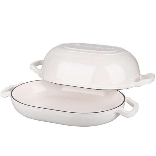 Blue 5QT Enameled Cast Iron Dutch Oven E74646