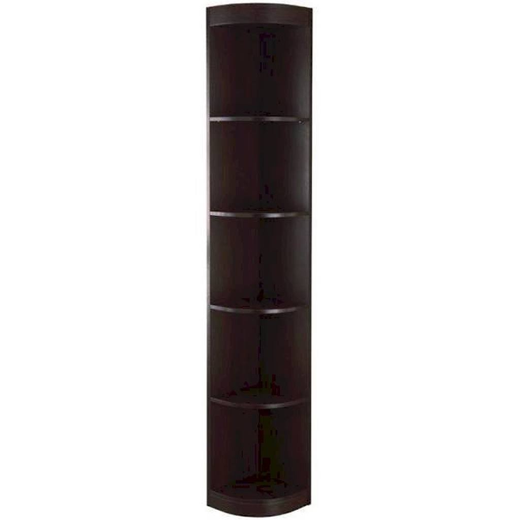 5 Shelf Corner Bookcase Y247