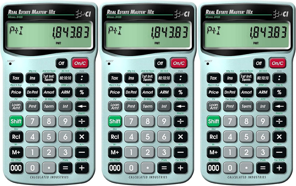 Real Estate Finance Calculator D782137