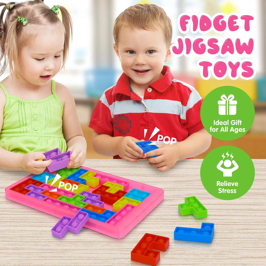 Fidget Toy Set Jigsaw Puzzle for Kids Age 3-8 L81015